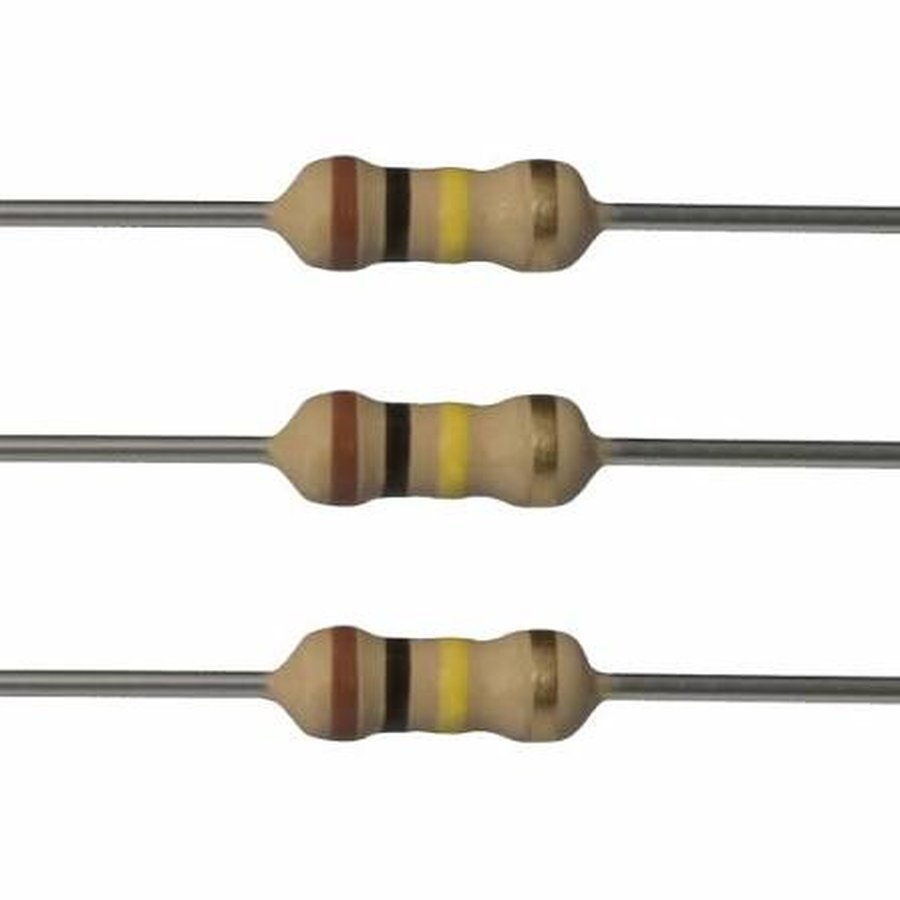 100K Ohm 1 Watt Metal Film Resistor With ±5% Tolerance