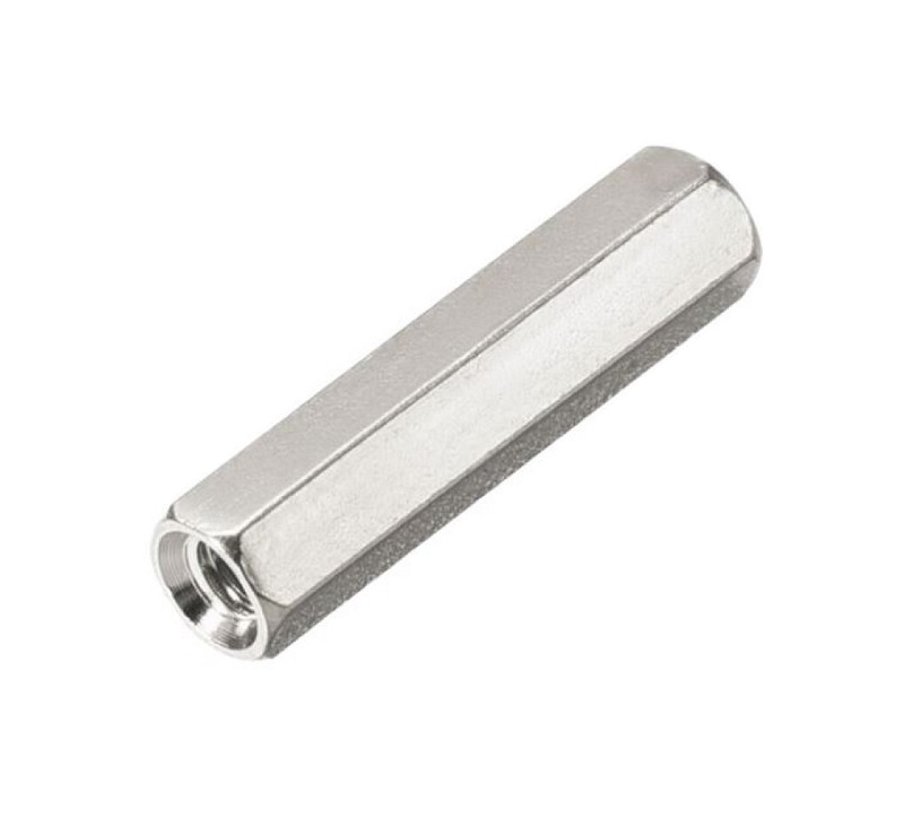 M3x35mm Female To Female Nickel Plated Brass Hex Spacer