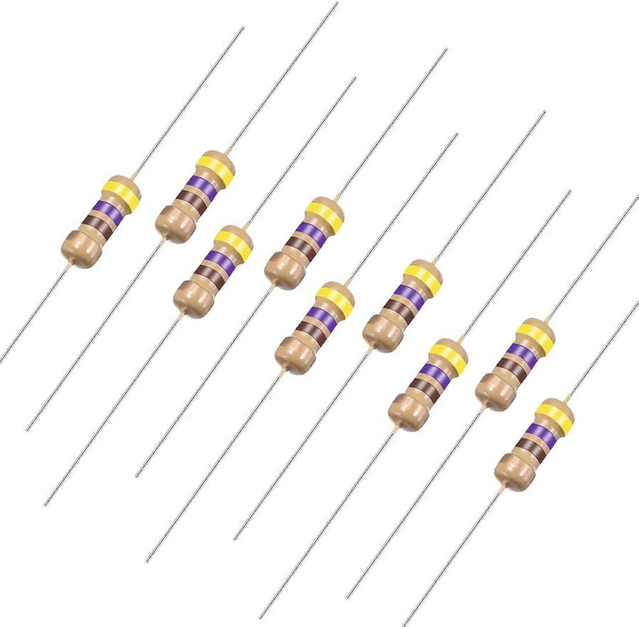 470 Ohm 1/2 Watt Resistor 5% Tolerance