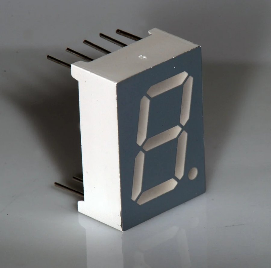 7 Segment Display-Common Cathode – Red – 14mm (0.56 “)