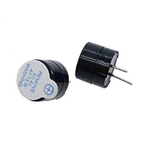 HYDZ HYT-0905 – 5V 30mA 2.9kHz 85dB Electromagnetic Active Buzzer PCB Mount – 9mm Diameter