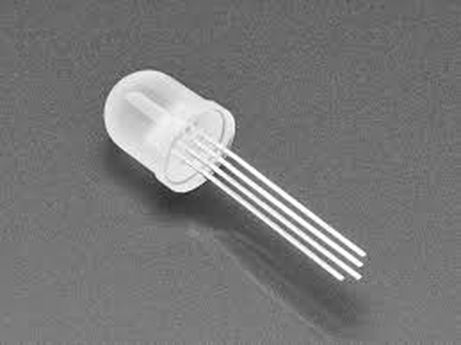 10mm RGB LED – Common Anode – Diffused