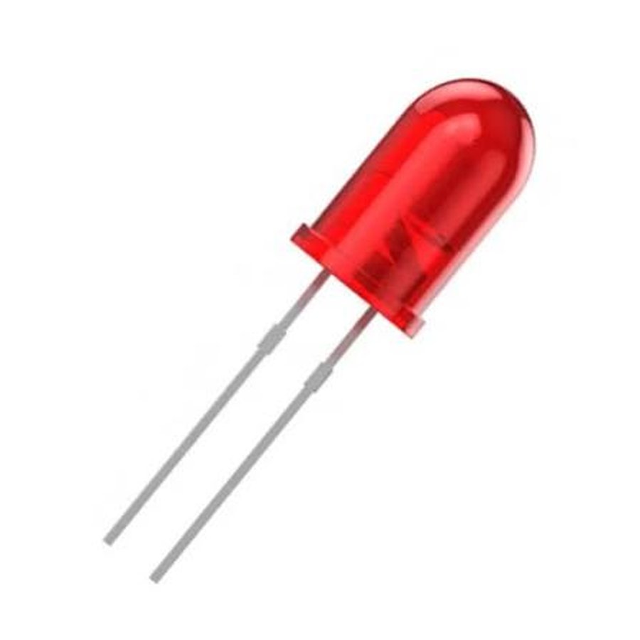 5mm Red LED – Diffused