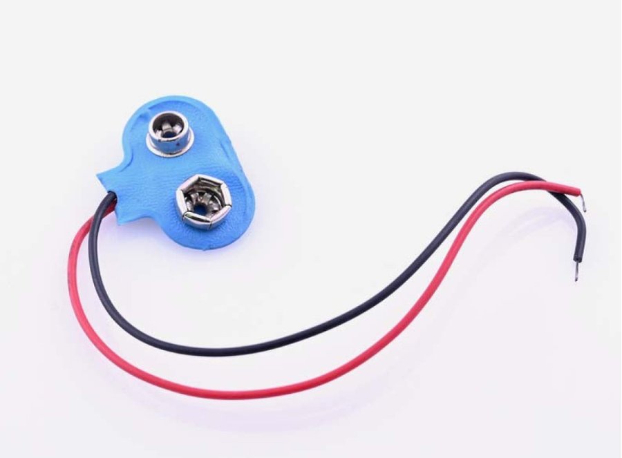 9V Battery Cap Connector Clip