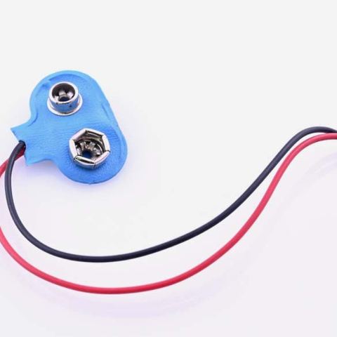 9V Battery Cap Connector Clip