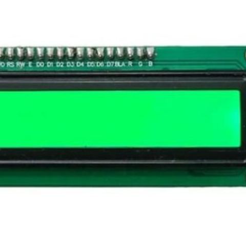 16×2 Basic Character LCD Display RGB Backlight With Attached I2C Module – 3.3V Input Supply