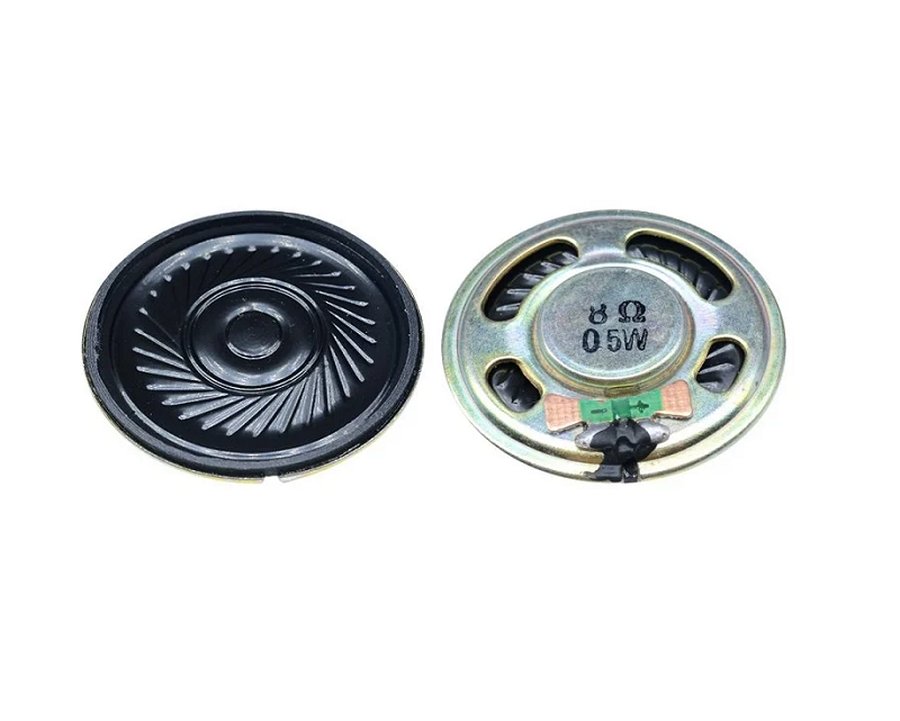 Speaker 8 OHM Trumpet-Diameter 36mm-0.5 Watt