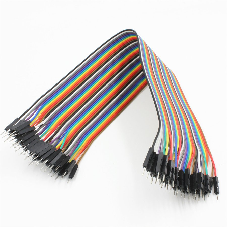 Male to Male Jumper Wire Connector – 40 Pieces