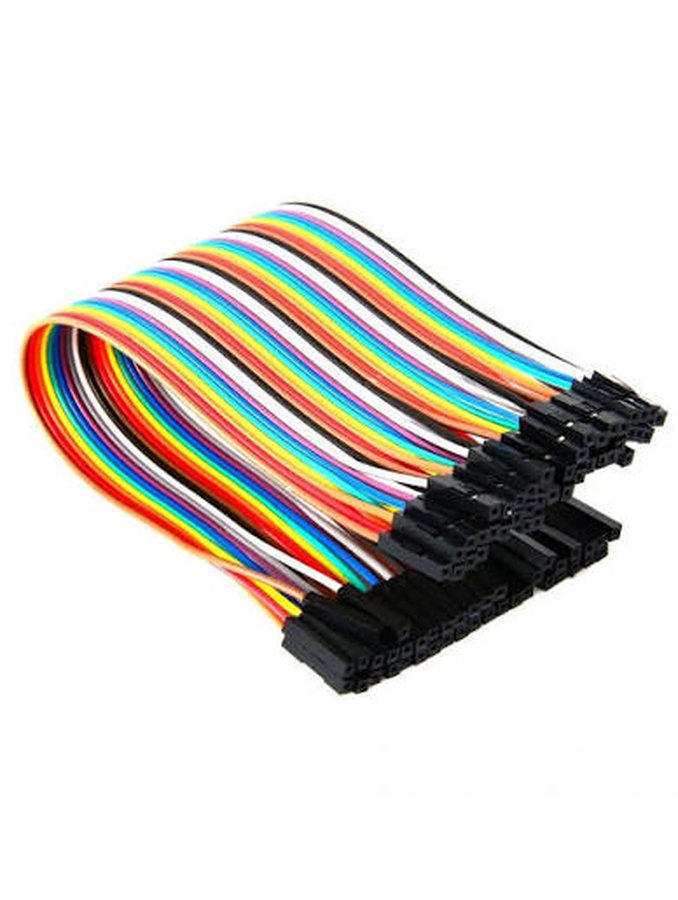 Female to Female Jumper Wire Connector – 40 Pieces