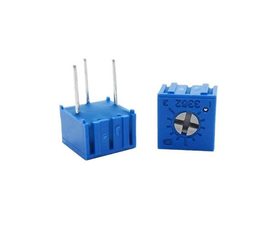 10K Ohm 500mW Single Turn Cermet Trimmer Potentiometer 3362P-1-103LF – Through Hole